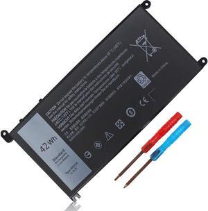 42WH WDX0R Battery for Dell Inspiron 15 5565 5567 5568 5578 5579 7579 7569 7586 7573 7560 7375 5570 13 5368 5378 5379 7378 14 7460 17 5765 5767 Latitude 3180 3189 Series fc92n P66f p58f 3CRH3 t2jx4