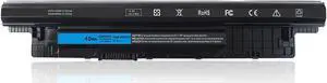 40WH XCMRD Battery for Dell Inspiron 15 3000 Series 15-3537 15-3542 15-3543 15-3541 15-3521 15-3531 i3531 i3542-6000bk 17 3721 3737 17R-5737 15R 5537 5521 14 3421 5421 P28F V8VNT - 12 Months Warranty