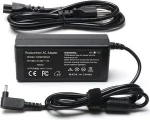 65W AC Adapter Laptop Charger for Acer Aspire A515-54 R5-571T R5-571TG V3-372T R7-371T A115-31 R5-471T V3-372 Swift SF314-52 SF314-51 SF113-31 Spin SP111-32N SP513-52N Power Laptop Adapter Supply Cord