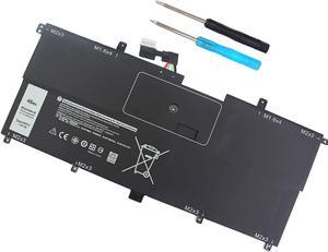 NNF1C Laptop Battery for Dell XPS 13 2 in 1 9365 XPS 13 9365 2-in-1 2017 XPS 13-9365-D1605TS D1805TS D2805TS D3605TS D3805TS D4605TS Series HMPFH 0NNF1C NP0V3 0HMPFH P71G P71G001 7.6V 46WH