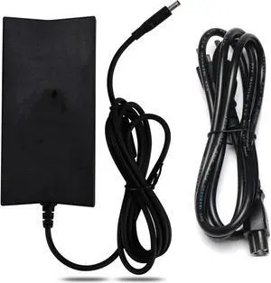 130W Tip 4.5mm Power AC Adapter for Dell XPS 15 9530 9550 9560 9570/Precision M3800 5510 5520 5530 HA130PM130 DA130PM130 Laptop Charger Power Supply Cord