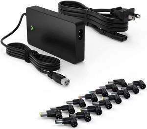 Belker 90w Universal Laptop Charger AC Adapter for Hp Dell Toshiba IBM Lenovo Acer Asus Samsung Sony Fujitsu Gateway Notebook Ultrabook with 5V 2.4A Fast Charging USB Port