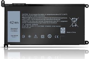 WDX0R 42Wh Laptop Battery for Dell Inspiron 15 5000 7000 Series 15 5567 7579 5565 5568 5570 5578 5579 7560 7569 7570 7586 7573 13 5379 7378 5368 5378 7368 P69G P69G001 WDXOR Bateria Replacement 11.4V
