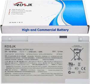 VGP-BPS33 BPS33 Laptop Battery for Sony Vaio SVT-14 SVT-15 T15 T14 Series SVT14126CXS SVT14127CH SVT141290X SVT141A11L SVT15115CXS SVT15113CDS SVT1511ACXS SVT1511A11L SVT15112CXS SVT151190X 11.4V 43Wh