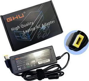 New GHU 65W AC Adapter Charger Compatible with Lenovo ThinkPad E431 E440 E450 E455 E460 E531 E540 E550 E555 E560 ThinkPad T450 T450s T470 T460 T570 W550s Y700 X1 Carbon Lenovo B50 G40 G50 G51 G70 N20p