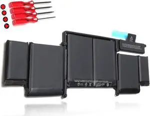 A1502 Replacement Laptop Battery for MacBook Pro Retina 13 Inch Late 2013 Mid 2014 Early 2015; MacBook Pro A1493 A1582 Battery EMC 2678 2875 2835 ME864 ME865