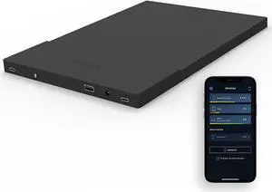 ARROE App-Enabled Laptop Power Bank 20000mAh with Accessories: USB-C PD 60W Wall Charger, International Adaptor Plugs & Laptop Connectors - Smart Charging System for All Devices