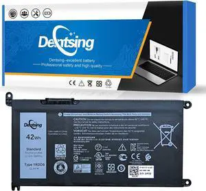 Dentsing YRDD6 11.4V 42Wh Laptop Battery Compatible with Dell Inspiron 14 5480 5485 5493 15 3501 3583 3584 3593 5585 5590 5593 5481/5482/5491 2-in-1 Vostro 3491 3590 5481 5490 5581 5590 Latitude 3490
