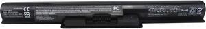 LNOCCIY 4CELL VGP-BPS35 VGP-BPS35A New Laptop Battery for Sony Vaio 14E 15E Series Svf14215sc Svf142c29l Svf14215cxb Svf15216sc Svf15218sc Svf152a25t Svf1521a2e-14.8V 2670MAH/40WH