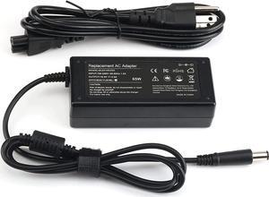 65W AC Adapter Laptop Charger for HP Pavilion G7 G6 G4 DV7 DV6 DV5 DV4 DM4 Probook 4530s 4540s 430 440 640 645 G1 EliteBook 820 840 G2 2000-2D19WM 2000-2A20NR Hp Compaq CQ57 CQ56 CQ60 CQ61 Power Cord