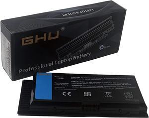 GHU Laptop Battery 11.1V 87Wh Replacement for FV993 PG6RC R7PND 0TN1K5 FJJ4W V7M28 7DWMT JHYP2 K4RDX KJ321 Compatible for Dell Precison M4600 M4700 M4800 M6600 M6800 9-Cell