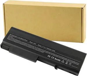 Futurebatt 9Cell Extended 7800mAh Battery for HP EliteBook 8440P 6930P 8440W / ProBook 6550B 6455B / Compaq 6730B 6735B 6700B 6500B 6535B 6530B, fits P/N 482962-001 HSTNN-UB69 KU531AA