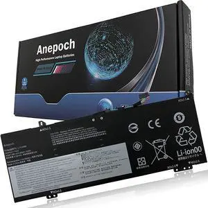 Anepoch L17C4PB0 Laptop Battery Replacement for Lenovo Flex 6-14IKB 14ARR IdeaPad 530S-14ARR 530S-14IKB 530S-15IKB Series L17C4PB2 L17M4PB2 5B10Q16066 5B10Q16067 5B10Q22883 7.68V 45Wh 5928mAh