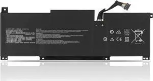 TIIANTE BTY-M491 Laptop Battery Replacement for MSI Modern 15 A10RAS-206IT 15 A10RAS-081FR 11.4V 52.4Wh 4600mAh