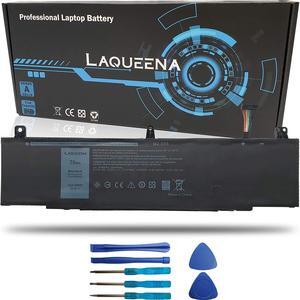 LAQUEENA TDW5P Laptop Replacement Battery for Dell Alienware 13 R3 ALW13C D1738 D2718 D2728 D2738 D2838 D2508 D2503S D2506S D2715S Series Notebook Black V9XD7 0V9XD7 4RRR3 04RRR3 JFWX7 0JFWX7 15.2V