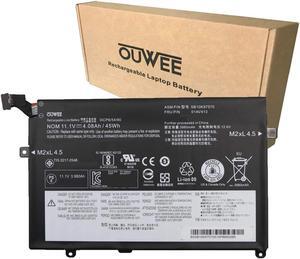 OUWEE 01AV413 Laptop Battery Compatible with Lenovo ThinkPad E470 E470C E475 Series Notebook 01AV411 01AV412 SB10K97568 SB10K97569 SB10K97570 11.1V 45Wh 4080mAh