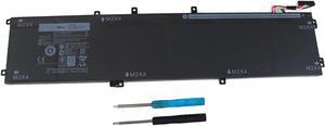 4GVGH 6GTPY 5XJ28 Battery for Dell XPS 15 9560 9570 9550 7590 Precision 5510 5520 5530 5540 M5520 Vostro 7500 i7-7700HQ 5D91C GPM03 1P6KD P56F T453X 5041C D1745 1P6KD P56F002 5XJ28 451-BBYB Laptop