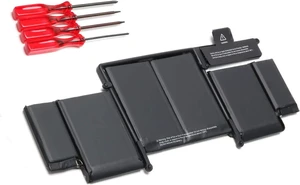 A1582 Laptop Battery Replacement for 2015 MacBook Pro 13" Retina A1502 A1582 ME864 ME865; A1493(Late 2013,Mid 2014 Version) [Li-Polymer 11.42 V 74.9Wh]