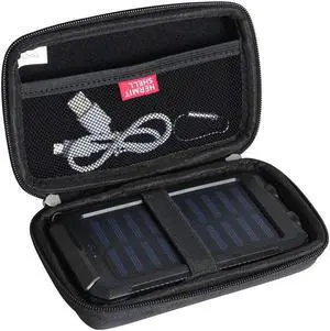 Hard Travel Case for Yelomin/Oukafen/ERRBBIC/YOESOID/Taoxiwave 20000mAh Solar Charger Portable Power Bank