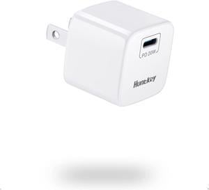 20W USB C Charger,Huntkey USB-C Power Adapter PD Type c Fast Charger Block USBC Wall Charger for iPhone 14/13/12/11/X/XR Series,Samsung Galaxy S22/S20,Google Pixel Series,iPad Pro and More