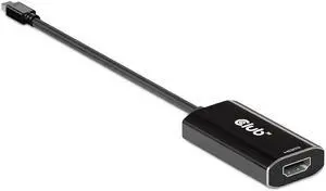 CAC-1186 Mini DisplayPort 1.4 to HDMI 4K120Hz/8K60Hz HDR Active Adapter M/F