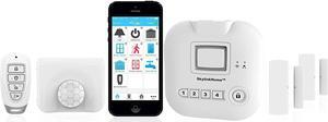 SK-200 SkylinkNet Connected Wireless Alarm System, Security & Home Automation System, iOS iPhone Android Smartphone Compatible with No Monthly Fees.