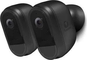 Swann 2 Pack Wire-Free 1080p Full HD Indoor & Outdoor Waterproof Recharcheable Security Camera with Night Vision, 2-Way Talk, Heat, Motion & Person Detection, Free Cloud & Local Recording. Swann 2 Pack Wire-Free 1080p Full HD Indoor & Outdoor Waterproof Recharcheable Security Camera with Night Vision, 2-Way Talk, Heat, Motion & Person Detection, Free Cloud & Local Recording.