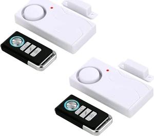 Hendun Door Alarms with Remote, Open Door Chimes, Pool Alarm, 2 Pack Hendun Door Alarms with Remote, Open Door Chimes, Pool Alarm, 2 Pack