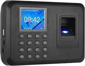 Multi-Language Fingerprint Password Time Attendance Machine 2.4 Inch LCD Screen Can Download Data with U Disk, Multi-Language Fingerprint Password Time Attendance Machine 2.4 Inch LCD Screen Can Download Data with U Disk,