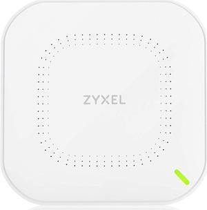 Zyxel WiFi 6 AX1800 Wireless Gigabit Access Point | Mesh, Seamless Roaming, & MU-MIMO | WPA3-PSK Security | Cloud, App or Direct Management | POE+ or AC Powered | AC Adapter Included | NWA50AX