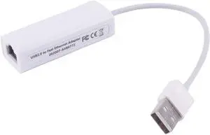 USB to RJ45 LAN Ethernet Adapter 100Mbps USB to RJ45 LAN Converter 10M 100M with Asix AX88772B AX88772 Chip (USB to RJ45)