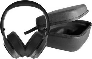 Wyze Noise Cancelling Headphones and Hard Case for Travel, Wireless Over The Ear Bluetooth Headphones with Active Noise Cancellation, Transparency Mode, Clear Voice Pick-up, Alexa Built-in