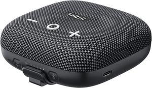 Tribit Stormbox Micro 2 Wireless Portable Speaker: 10W Loud Deep Bass Sound, IP67 Waterproof Bike Speaker with Bluetooth 5.3, 12Hrs Playtime Long Battery Powerbank for Camping Travel Hiking