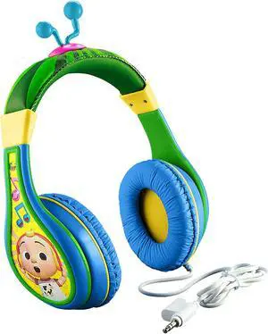 Cocomelon Toddler Headphones for School, Home or Travel, Wired Headphones for Kids Includes Share Port, Designed For Fans of Cocomelon Toys and Merchandise