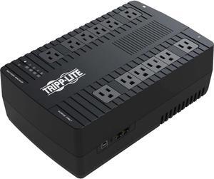 Tripp Lite 550VA 340W 120V Line-Interactive UPS - 12 NEMA 5-15R Outlets, Double-Boost AVR, USB, Desktop/Wall-Mount (OMNISMART550MX)