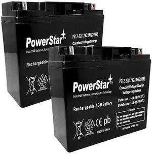 POWERSTAR SLA Battery for Compatible with APC RBC7 - Replacement RBC7 Catridge #7 Maintenance-Free Lead Acid Battery