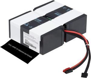 Tripp Lite Certified UPS Battery Replacement for SUINT1000LCD2U - Two 12 Volt Batteries, 18-Month Limited Warranty (RBC24S)