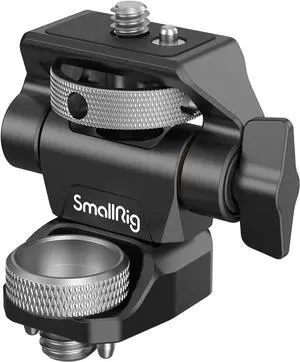 SmallRig Adjustable Camera Monitor Mount for ARRI-Style (Upgrade), 360° Swivel and 180° Tilt Monitor Holder Anti-Twist Support 5 and 7 Field Monitor- 2903B