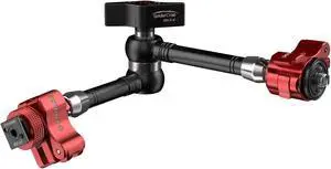 Magic Arm Clamp MA5-6, 11 Inches Adjustable Friction Power Articulating Magic Arm with 1/4" and 3/8" Thread Screw for DSLR Camera Rig/LCD Monitor/LED Lights