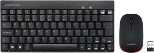 Perixx PERIDUO-712B ES Wireless Keyboard and Mouse Combo - Black - Español QWERTY