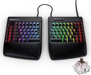 KINESIS GAMING Freestyle Edge RGB Split Mechanical USB Keyboard (MX Brown)