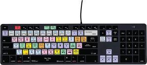 KB Covers Slimline Adobe Premiere Pro Keyboard  Editing Keyboard Compatible with macOS