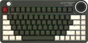 Azio FOQO Pro Wireless BT5/USB PC & Mac Hot-Swappable Keyboard (Olive Green Dark) (FQ2203)