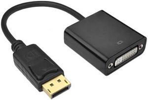DisplayPort DP To DVI Female Convertor Adapter Cable For ThinkPad & PC
