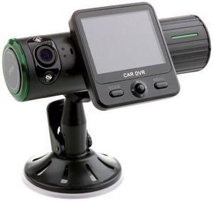 X6000 5MP Dual Lens Camera Car DVR night vision Black Box with GPS Logger
