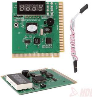 With English Manual  4-Digit Card PC Analysis Diagnostic Motherboard POST Tester  FOR Computer PCI Express  Tester Analyzer Laptop
