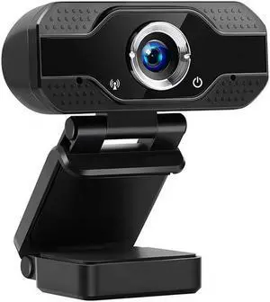 iKKEGOL HD 1080P USB Webcam with Microphone, Computer Laptop Clip-on Camera for Zoom Classes, Live Streaming, Conference, Gaming, Onilne Lecture, Video Calling Chatting