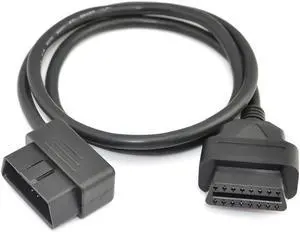 iKKEGOL 3ft 1M OBD-II OBD2 16Pin Car Mable to Female Extension Cable Diagnostic Extender
