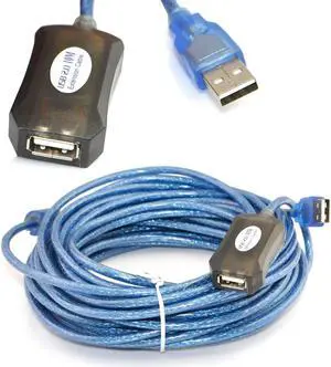 iKKEGOL33ft 10M USB 2.0 Extension Cable Amplifier Repeater Extender A Male to A Female