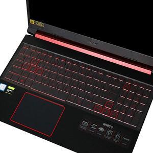 Keyboard Cover for Acer Nitro 5 & Predator Helios 300 Gaming 2023 Nitro 16/Nitro 17 Nitro 5 AN515-58/57/56/54/55/45/43/44 AN517-54/53/51/52 Predator Helios PH315-55/54/53/52 PH317-53/54 Nitro 7